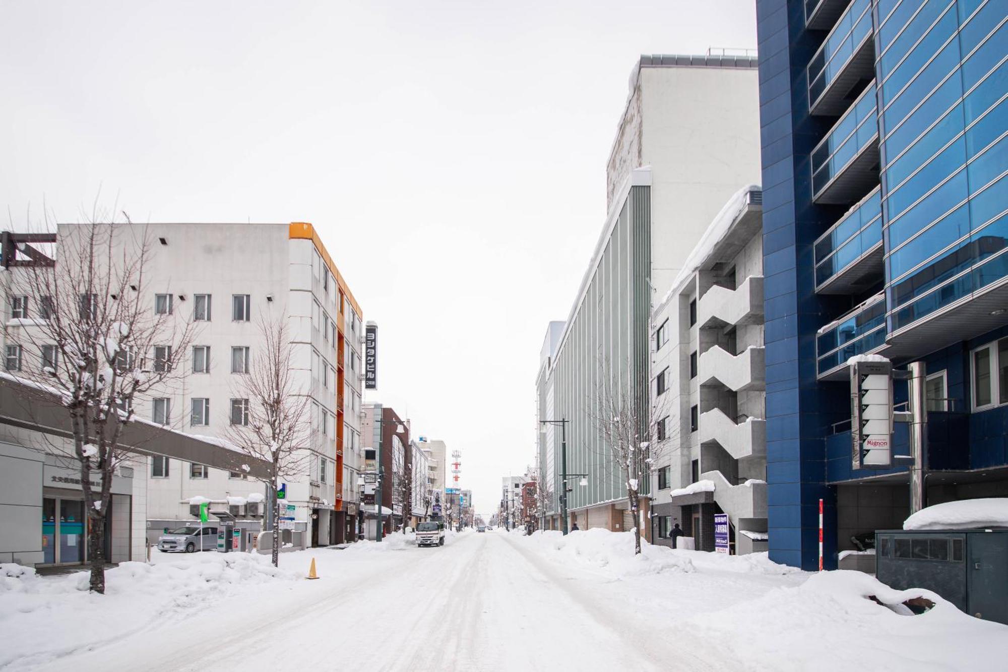 Апартаменты Astral【2Min From Asahikawa Sta】 Экстерьер фото